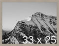 Frame It Easy 33 x 25 Rustic Gray Wood Frame (Derby)