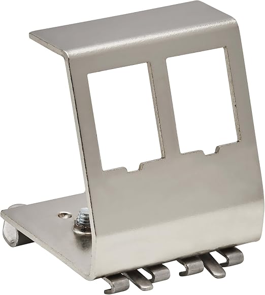 2-Port Metal DIN-Rail Mounting Module by Enmane