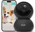 Alaga Indoor Security Camera, 360° Pan/Tilt, Human/Pet/Motion AI, Night Vision by Alagabrandflagship