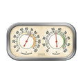Springfield Color Track Humidity Meter and Indoor Thermometer, Analog Weather by Springfield