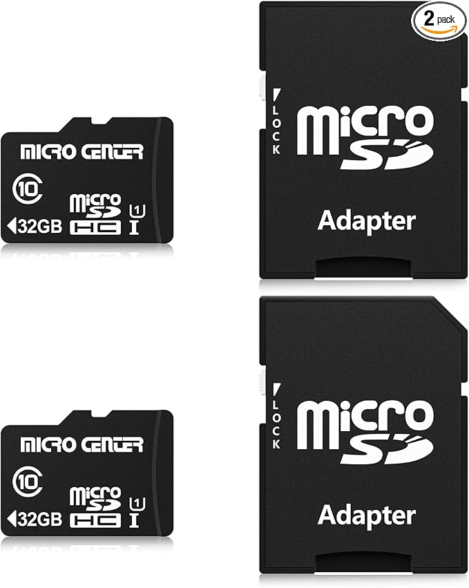 INLAND Micro Center 32GB Class 10 MicroSDHC Flash Memory Card by INLAND