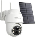 COOAU 4MP Cameras for Home Security Outdoor, 5GHz & 2.4GHz Solar Security by COOAU
