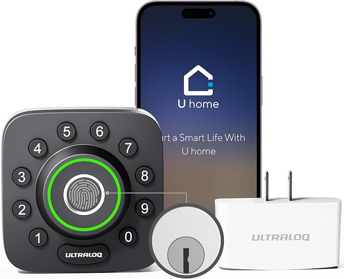 ULTRALOQ U-Bolt Pro Smart Lock by ULTRALOQ