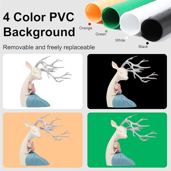 PULUZ Portable Photo Studio Light Box, 24.6"x16" Large Photo Box, Dimmable - Image 3