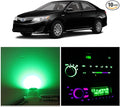 WLJH Green Climate A/C Control Dashboard Heater Dash Indicator Light Switch Led Bulbs Replacement Kit For Camry Corolla Tacoma Matrix, Pack of 10