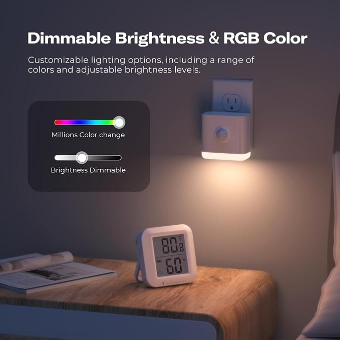 THIRDREALITY Smart Color Night Light 4 Pack, Matter Over WiFi, 3-1 - Image 5