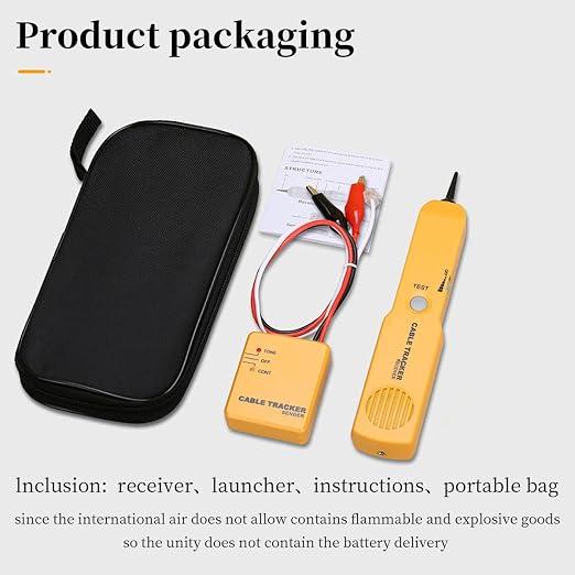 Cable Finder Circuit Tester, Cable Finder Tone Generator Probe Circuit Breaker - Image 8