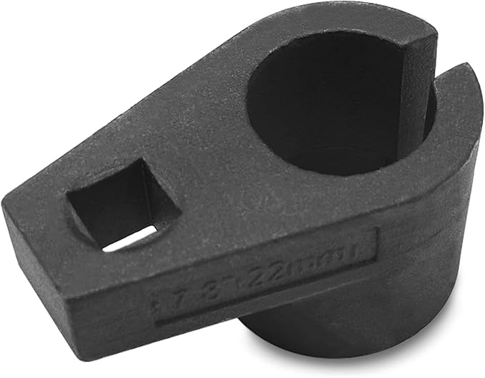 Offset Oxygen Sensor Socket, 3/8-Inch Drive, Wire Gate Accesses Sensor from Side by YOGEIER