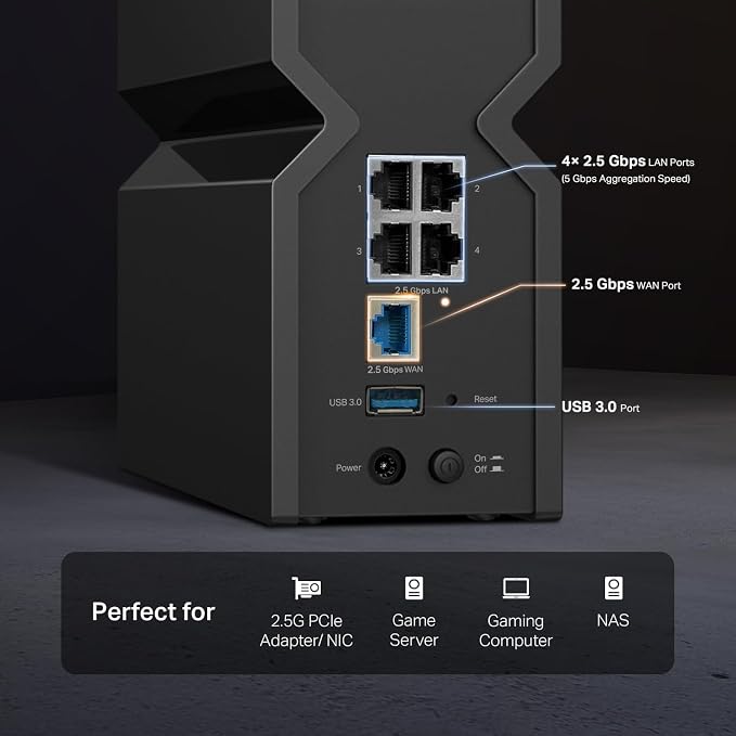 TP-Link Tri-Band BE9300 WiFi 7 Router – 6-Stream, Full 2.5G Ports, 6 Internal - Image 7