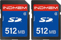 SD Card 512MB, Class 4 Flash Memory Cards MLC Stanard Secure Digital Cards by elecacc