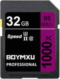 Professional 32GB Class 10 U3 Memory Card by BOYMXU