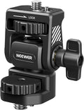NEEWER Camera Field Monitor Mount Holder Bracket, 360° Swivel 180° Tilt by Neewer