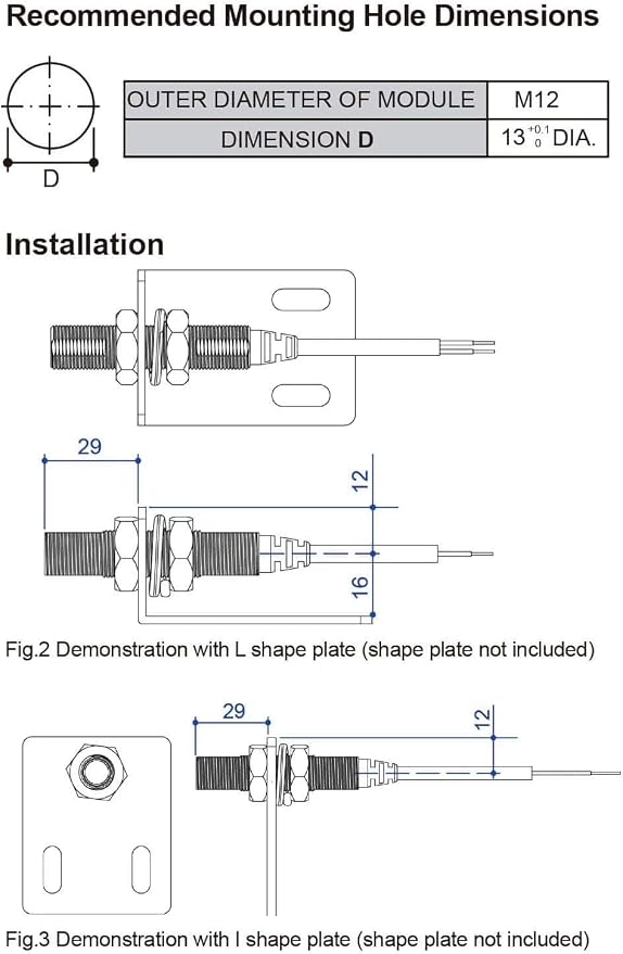IR Circular Dot Laser Module, 940 nm, Class 1, Industrial Laser Projector - Image 6