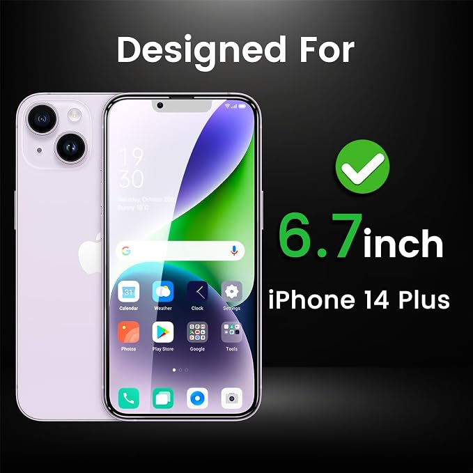 Romkasi 3 Pack Privacy Screen Protector - Image 2