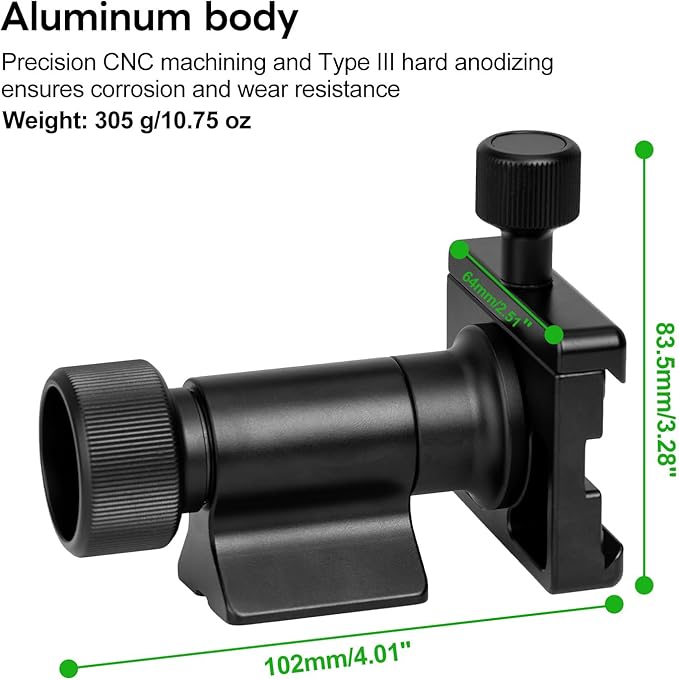 Monopod Gimbal Head with Arca-Swiss Dovetail Quick Release Plate | Rapid - Image 2