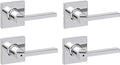 Kwikset Casey Hallway Passage and Bed/Bath Privacy Door Handle 4 Pack, 2 by Kwikset