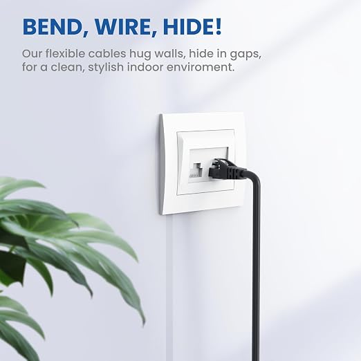 Cat 6 Ethernet Cable 40 ft, 10Gbps High Speed Ethernet Cable, Internet Cable - Image 7