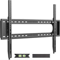 USX MOUNT Fixed TV Wall Mount for 65-120 inch Flat TVs up to 220 Lbs, Low Profile Wall Mount TV Bracket fits 16" 18" 24" 32" Stud Spacing, Max VESA 900x600mm for Most 65 75 85 86 90 98 100 120 inch