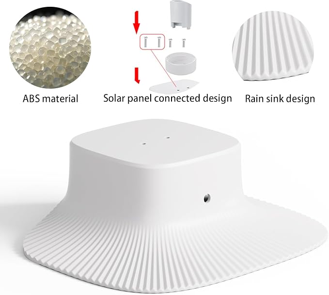 Sun Rain Shade Cover for eufy Security SoloCam S340 - Image 3