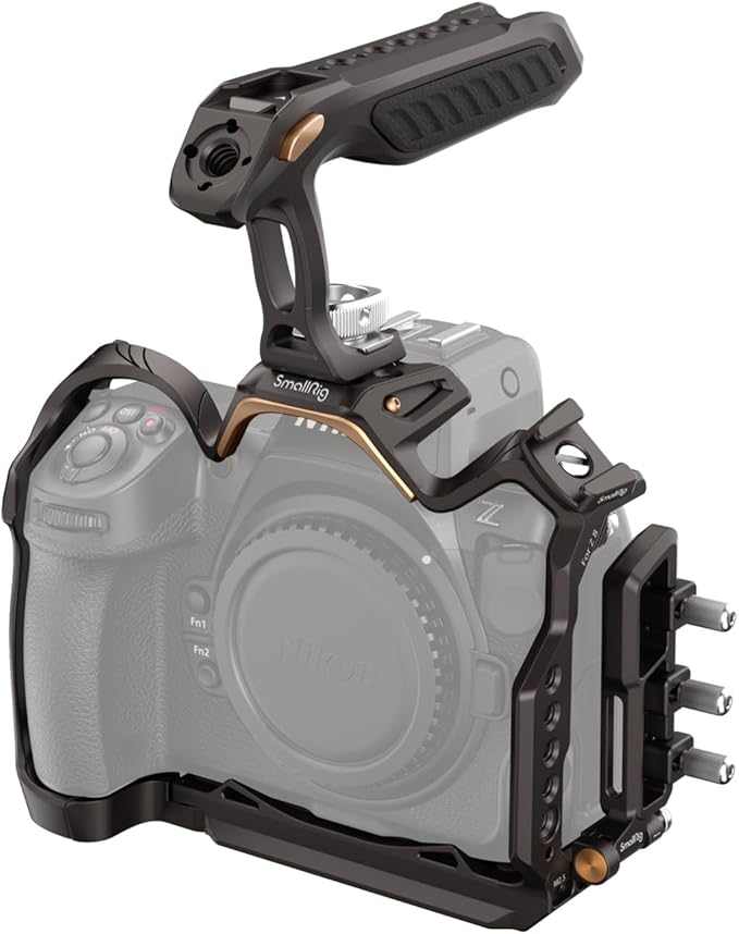 SmallRig Night Eagle Z8 Camera Cage Kit for Nikon Z 8, Aluminum Alloy Full Camera Cage, with Quick Release Plate for Arca-Swiss and Cold Shoe Mount for Microphone and Light - 4317