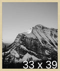 Frame It Easy 33 x 39 Wheat Wood Frame (Derby)