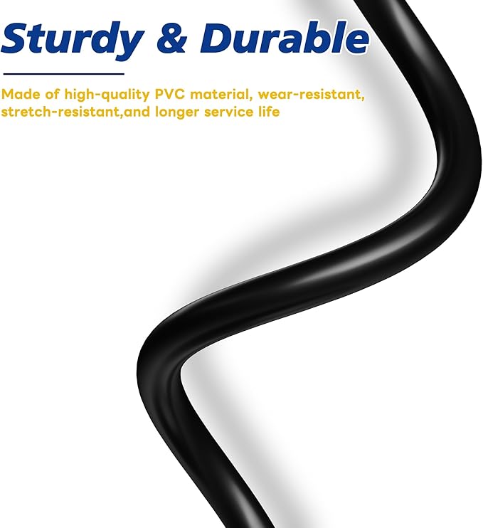 Lonlonty M8 Cable 5 Pin 6.5Ft/2M Female B Coding Circular Connector Cable Shielded IP67 Waterproof Single End Cable B Code