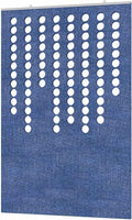 Escape Acoustic Wall Art | Matrix Design | Suspended Sound Proofing Panels | Eco-Friendly Recycled Material | 48X30 | Ocean