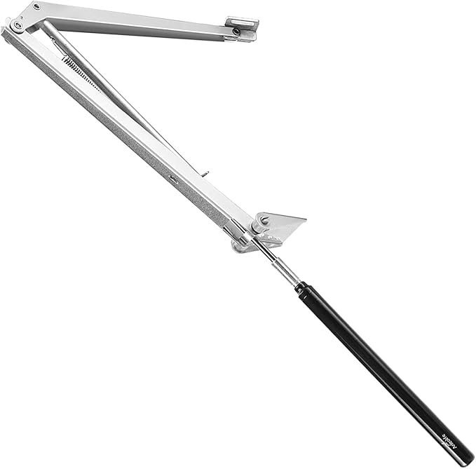 A ANLEOLIFE Automatic Roof Vent Opener Greenhouse Accessories Solar Window Louvre Thread Opener, Up to 15lbs (Centre Shalf Opener)