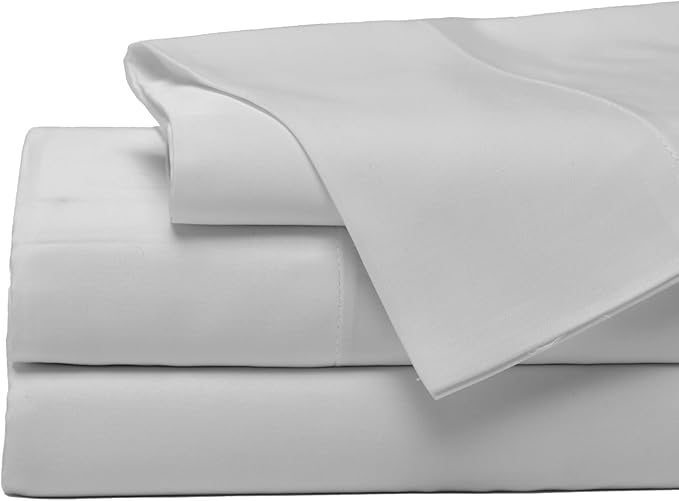 Cozy Earth Luxury Bed Sheet Set - 100% Viscose from Bamboo Fabric, Ultra-Soft & Breathable, Fits Regular & Deep Pocket Mattresses up to 20" - 4 Pieces California King Sheet Set Gray