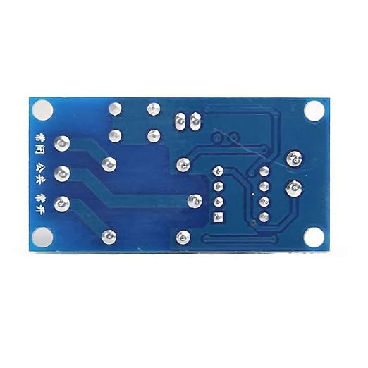 hiBCTR 4-Pack SPST Bistable Relay Module 12VDC with Latching Control for Industrial Automation Circuits