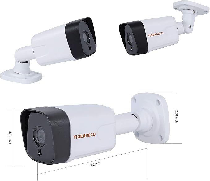 TIGERSECU 5MP Metal Long Range Security Camera - Image 7