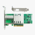 10Gb Network Card Single SFP+ Port PCIE x8 Ethernet Converged Server Adapter by Lemspum