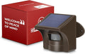 eMACROS Safeguard-Ultra Solar Driveway Alarm with App,1/2 Mile Range, Weatherproof Home Security System(Single Sensor)
