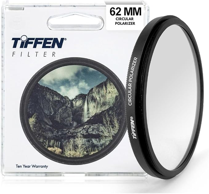 Tiffen 62mm Slim Circular Polarizer Filter by Tiffen