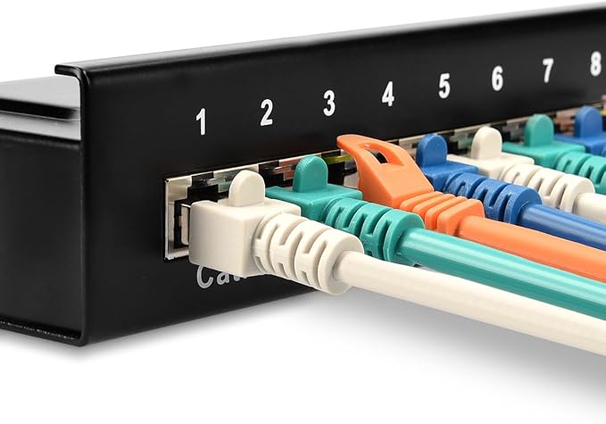 kwmobile 8 Port Patch Panel - Image 6