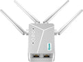 Best WiFi Extender Signal Booster for Whole Home - 13K Sq.Ft Coverage | 100% Faster Internet Extender WiFi Booster, 1-Button Setup Repeater Works with Any Router | Stop Buffering in Every Room