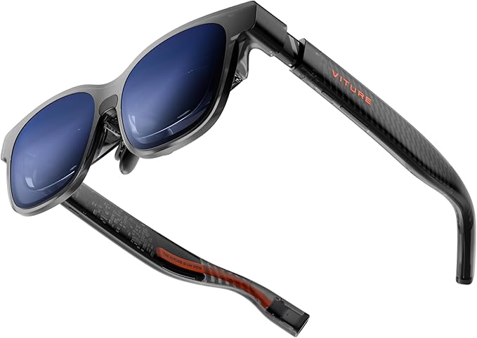 VITURE Luma XR Glasses — 146” 1200p Ultra Sharp Display, 1000 Nits, 50° FOV, Dimming Adjustments, USB-C Connection for iPhone, Android, Mac, PC, Steam Deck, First-Ever XR Experience for Switch 2