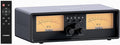 ET30 VU Meter Amplifier Speaker Selector Switch Box, 2 in 2 Out Vintage Switcher, with DB Panel Display for Stereo Class A, B, AB, D