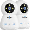 Hiseeu Indoor Security Camera, 2.4G/5G 5MP Baby Monitor Pet Camera by Hiseeu