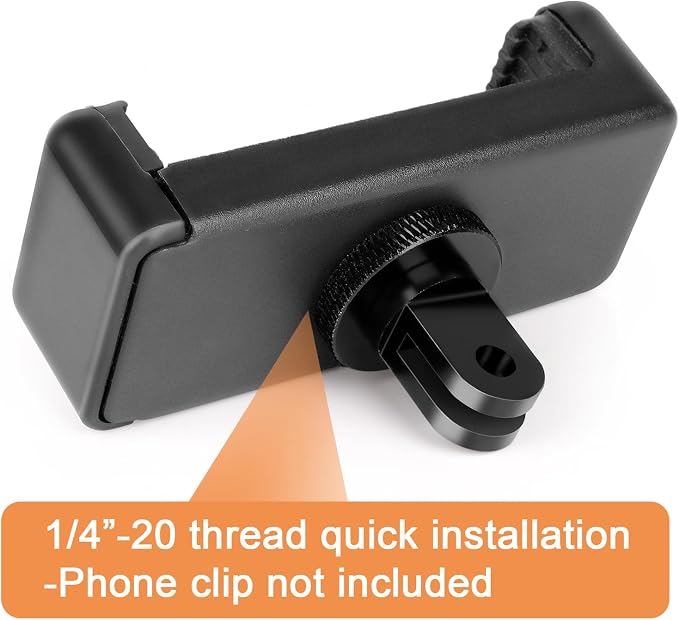 Tripod Mount Adapter for Gopro, Camera 1/4”-20 Tripod Mount for Insta 360/Gopro - Image 4