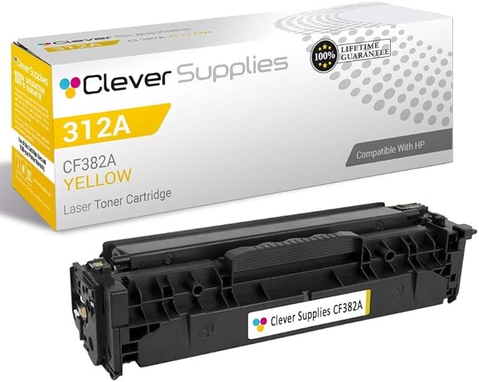 CS Replacement Toner Cartridge Compatible with HP 826A CF312A Yellow M855dn M855x+ M855xh