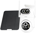 Eseecloud Dual Lens Solar Security Camera Wireless Outdoor, 5GHz Wi-Fi by Aomeisi
