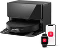 roborock Saros 10 with Refill & Drainage System Robot Vacuum and Mop, 22,000Pa Suction, AI Obstacle Avoidance, 3.14-inch Ultra Thin, Intelligent Dirt Detection, Zero Tangling Main Brush, Hot Water Mop