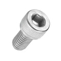 Kozelo 25pcs Socket Head Cap Screws - [M8-1.25 x 16mm] 304 Stainless Steel Allen Socket Drive for Electrical Motor 3D Printing Fan Engine Replacement Use, Silver