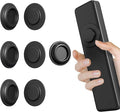 Vaszu Remote Control Holder Magnetic Wall Mount Self-Adhesive, 6 Pack Upgraded Silicone Remote Organizer Storage 360° Rotation Wall Holder for Home Office TV, Fan and Air Conditioner Remote Control