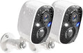 GMK Security Cameras Wireless Outdoor, 2K Color Night Vision AI Motion by GMK