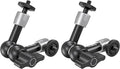 SMALLRIG 5.5-inch Magic Arm 2-Pack, Articulating Adjustable Friction Arm Mount with 1/4"-20 Thread Screw, for Camera Monitor/LED Light Setup, 5316