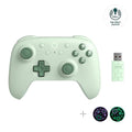 8Bitdo Ultimate 2C Hall Effect Joysticks and Hall Triggers Wireless Controller for Windows PC and Android, with Remappable L4/R4 Bumpers, Turbo function & Rumble vibration (Green)