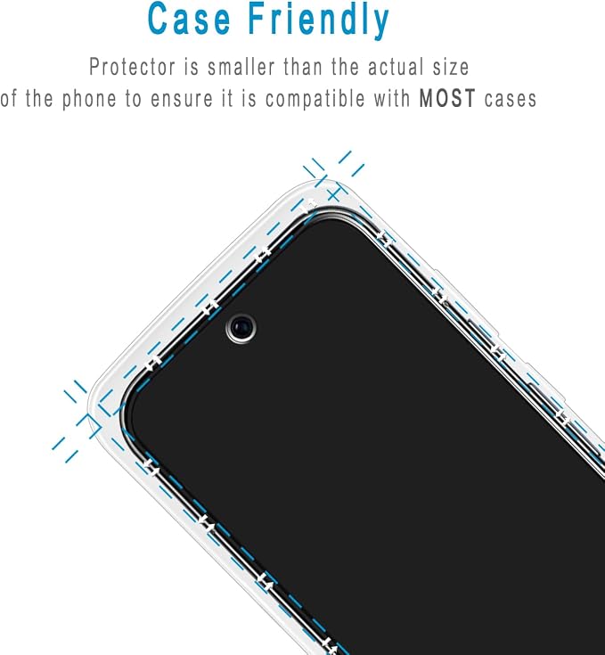 2 Pack Tempered Glass Privacy Screen Protector - Image 5
