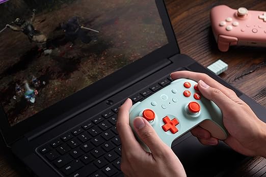 8BitDo Ultimate 2C Wireless Controller for Windows PC and Android, with 1000 Hz Polling Rate, Hall Effect Joysticks and Triggers, and Remappable L4/R4 Bumpers (Mint)